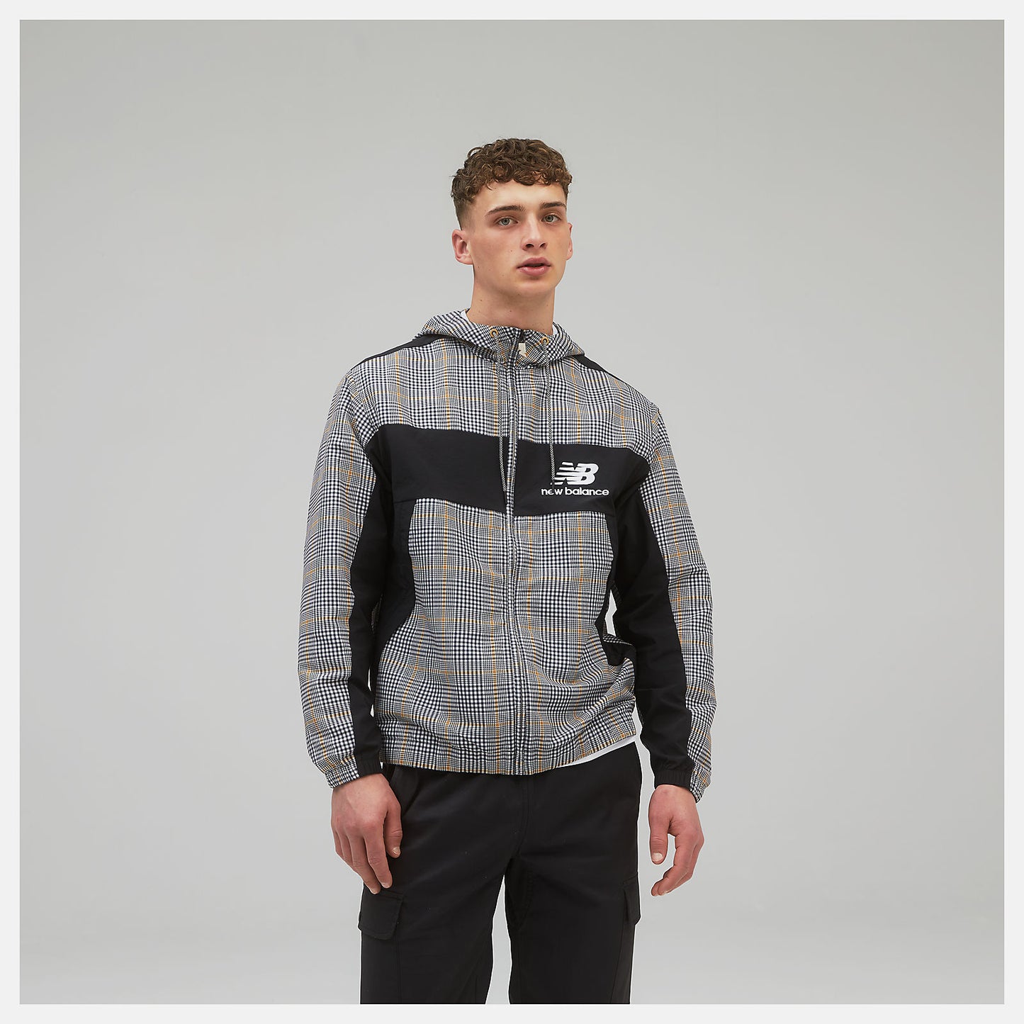 Timberwolf NB Athletics Higher Learning Windbreaker AOP | New Balance Clothing