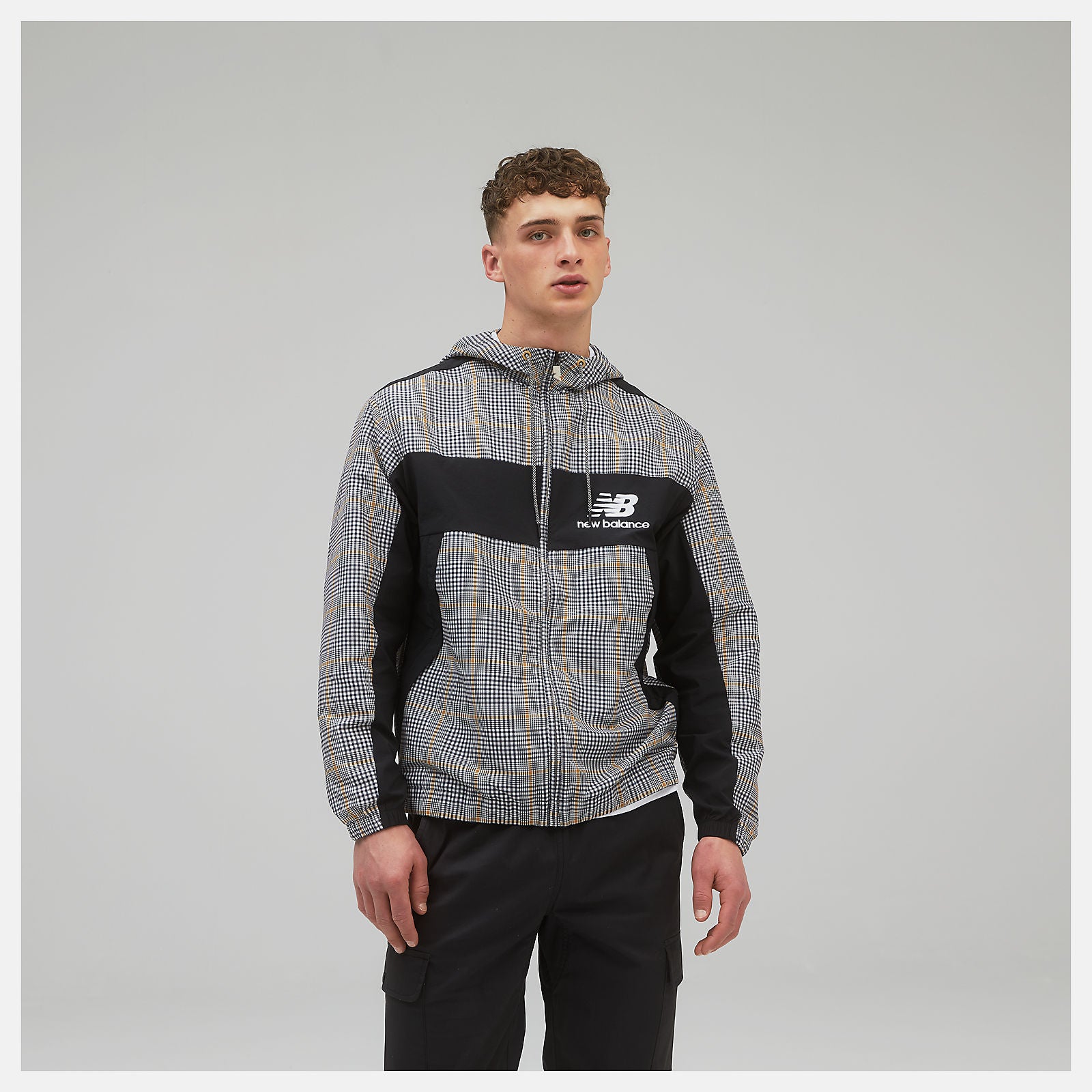 Timberwolf NB Athletics Higher Learning Windbreaker AOP | New Balance Clothing