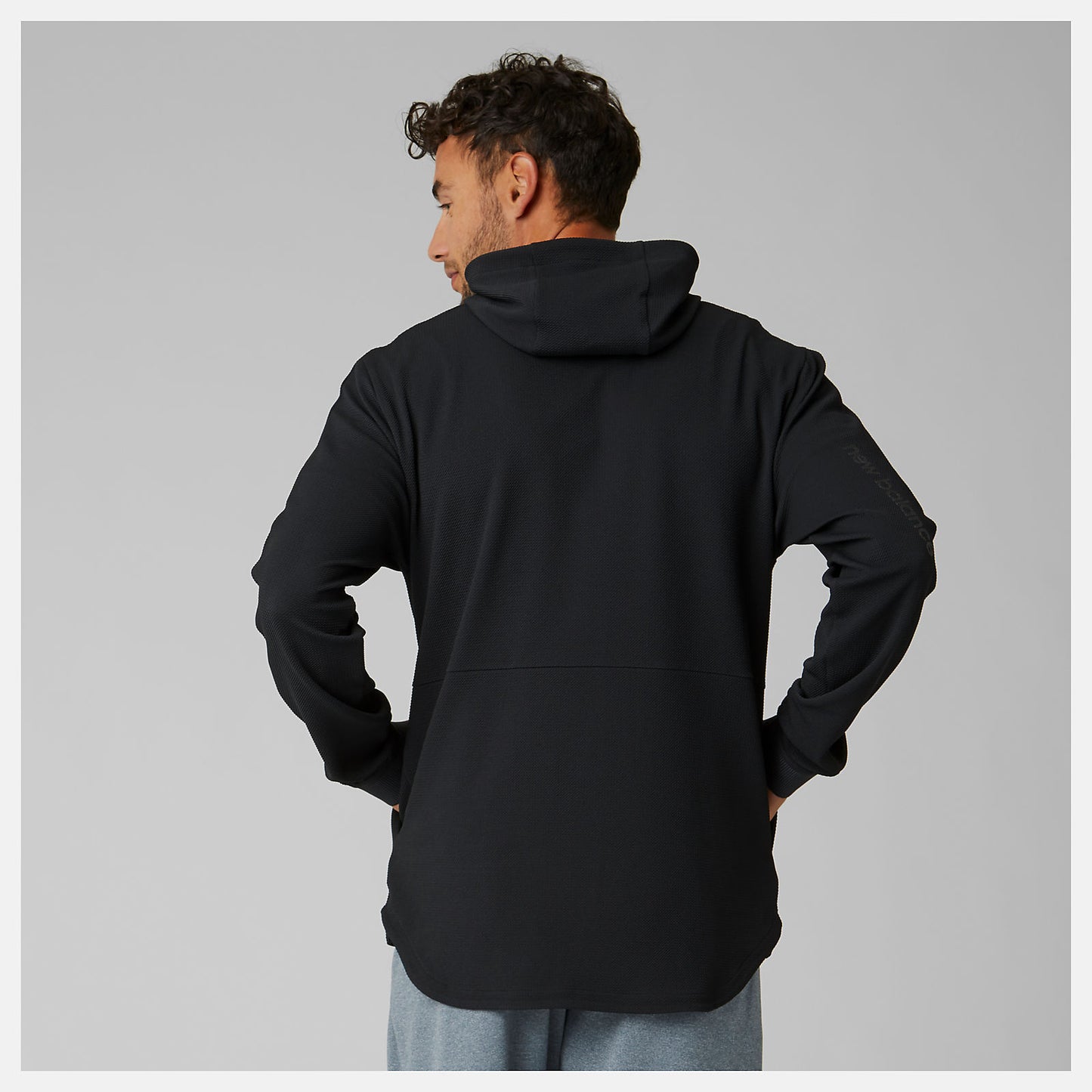 Black/White NB Basketball Finisher Full Zip | New Balance Clothing