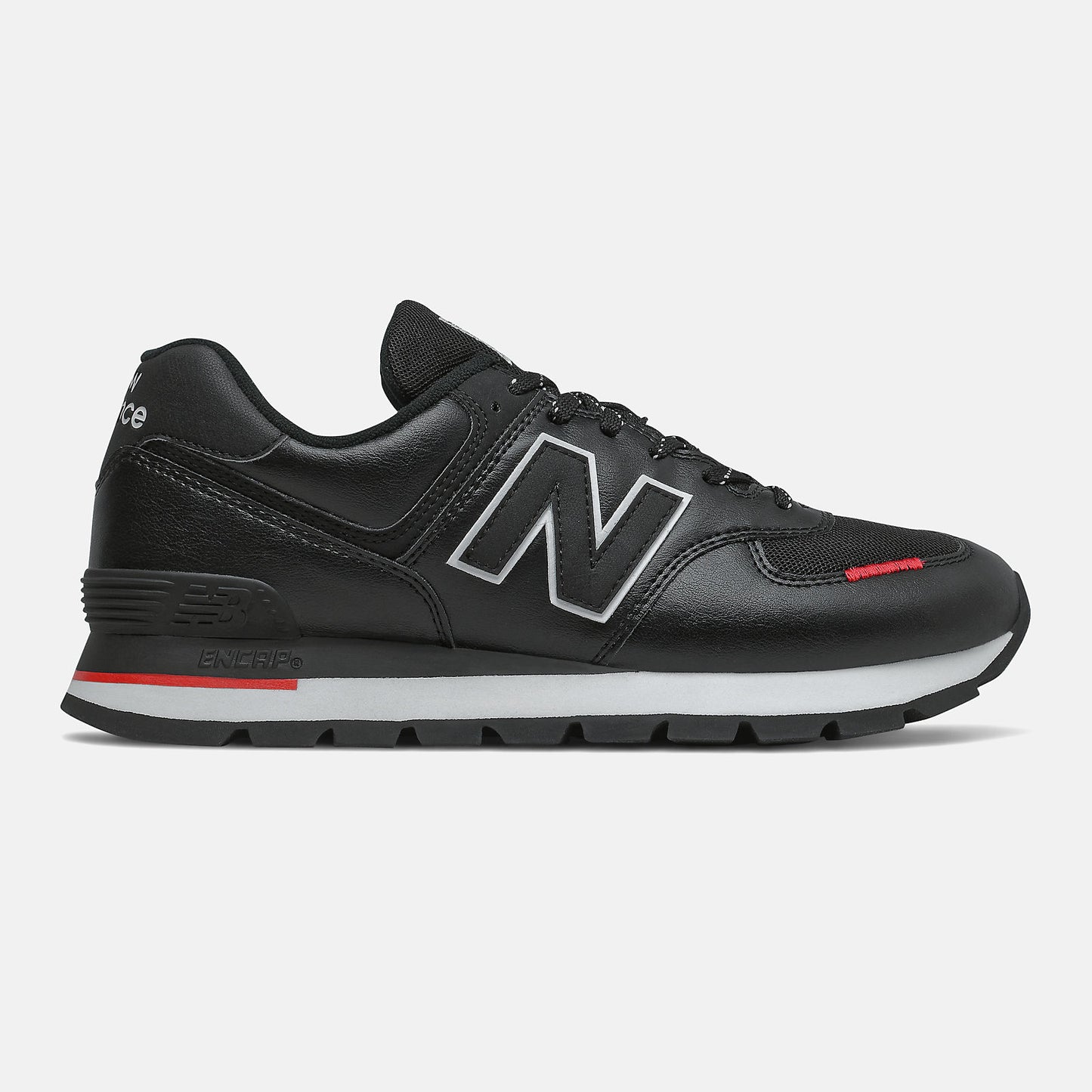 Black/Velocity Red 574 Rugged | New Balance Shoes