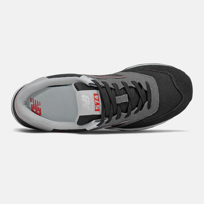 Black/Velocity Red 574 | New Balance Shoes