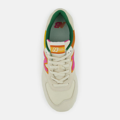 Cream/Pink 574 | New Balance Shoes