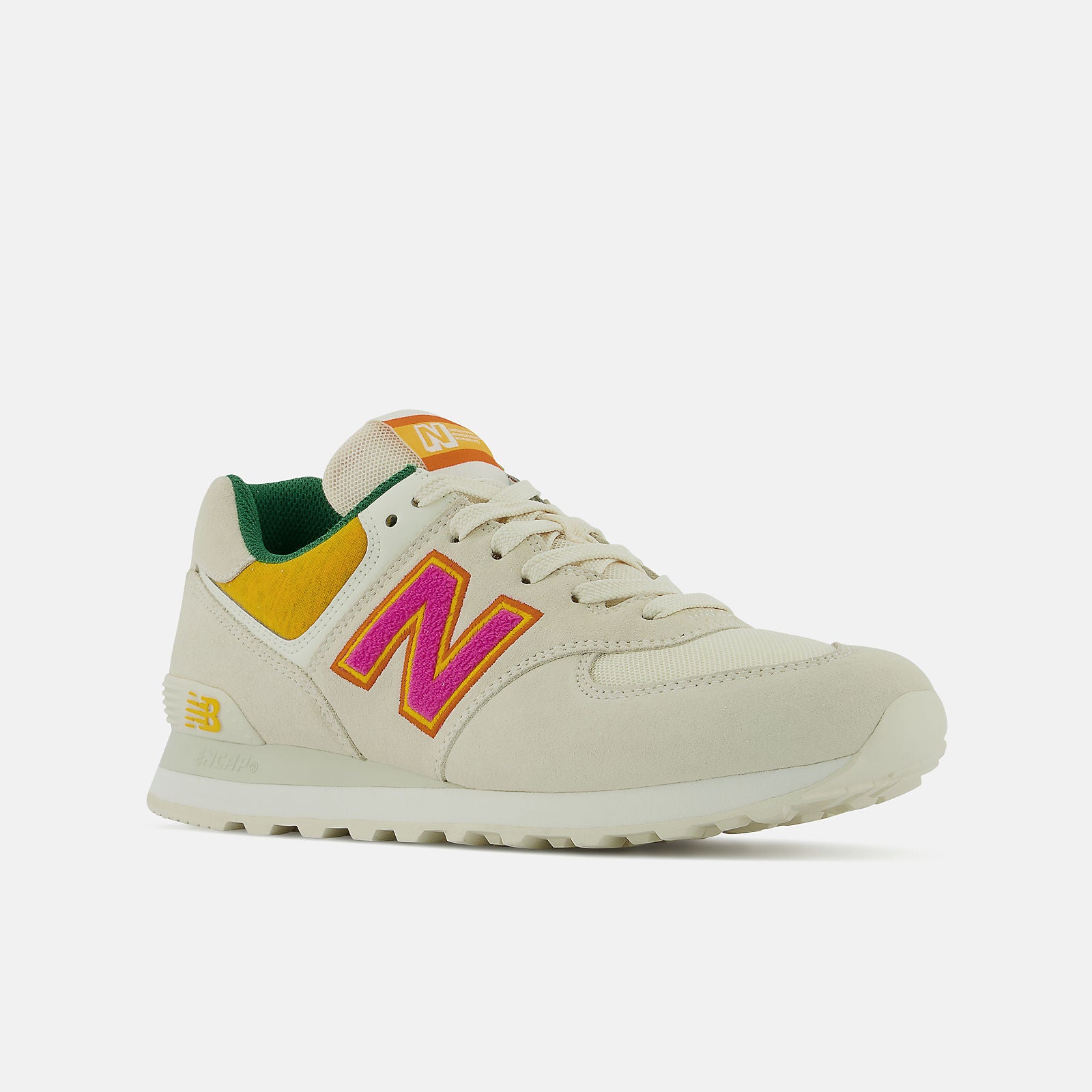 Cream/Pink 574 | New Balance Shoes