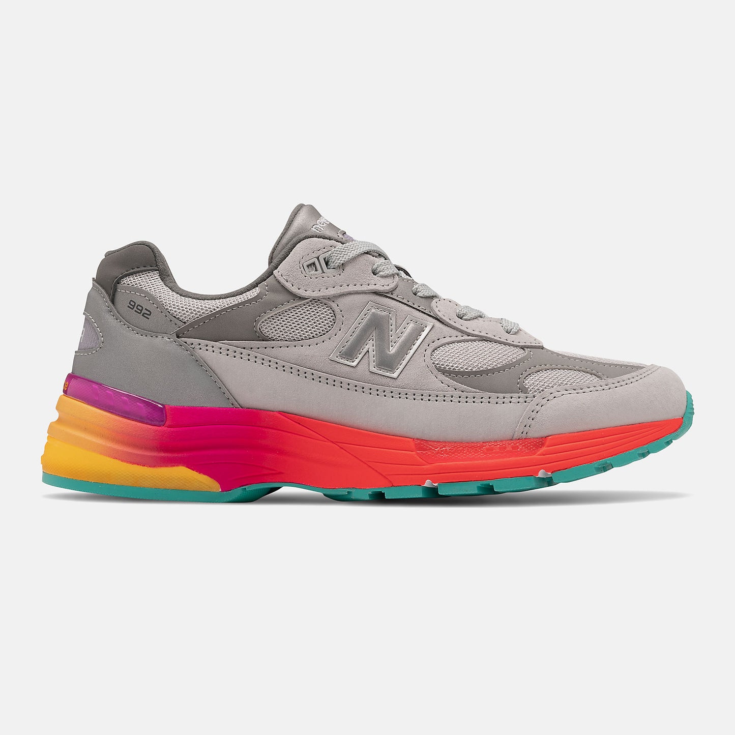 Grey/Silver Made US 992 | New Balance Shoes