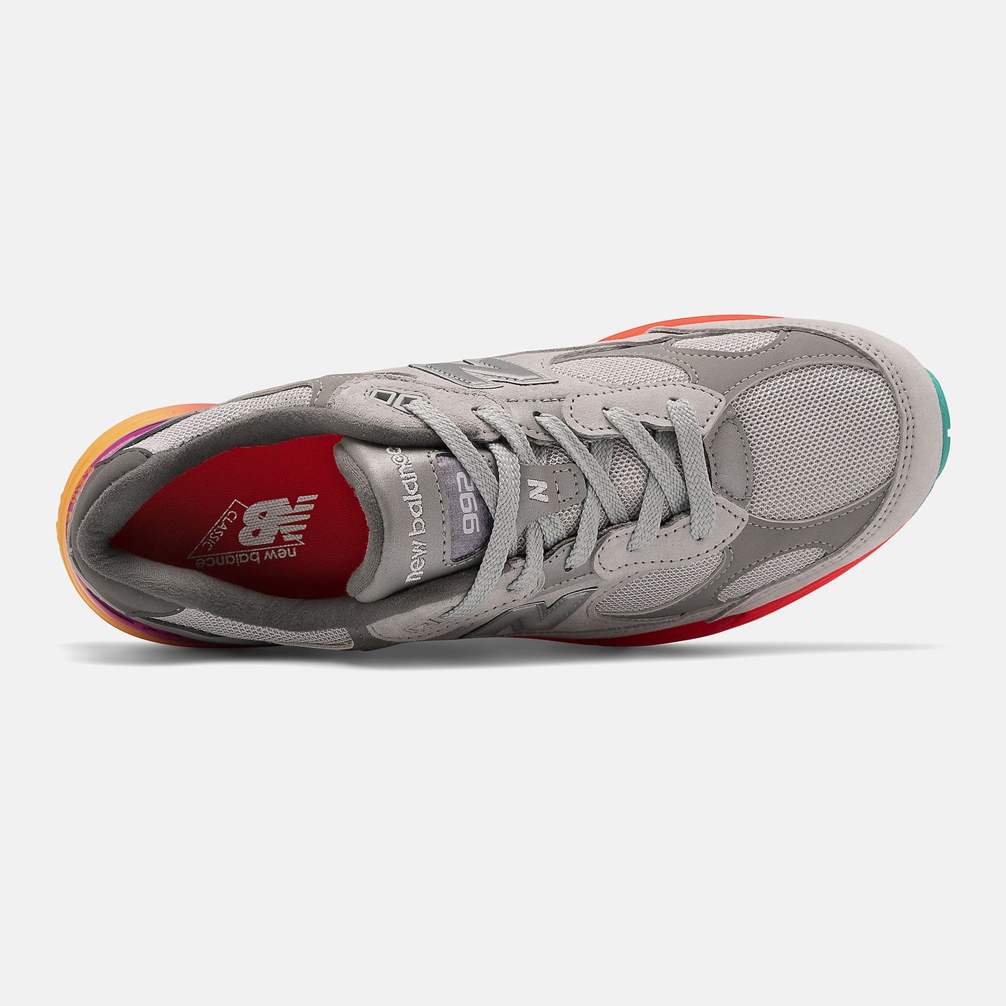 Grey/Silver Made US 992 | New Balance Shoes