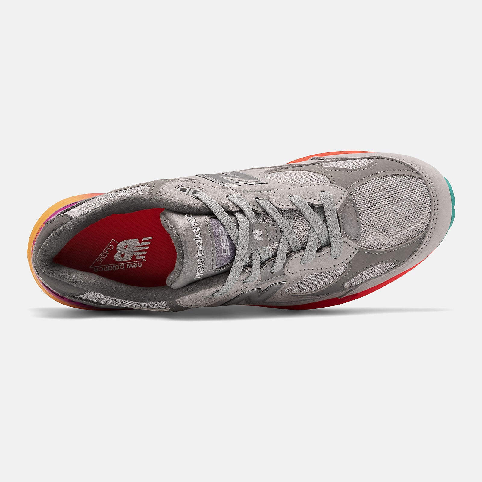 Grey/Silver Made US 992 | New Balance Shoes