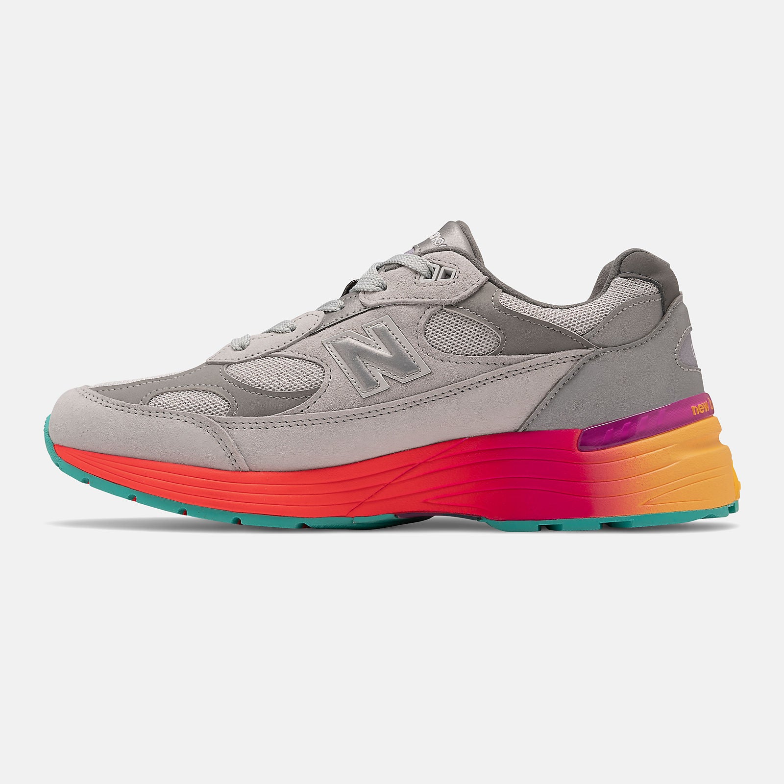 Grey/Silver Made US 992 | New Balance Shoes