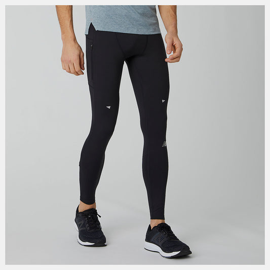 Black Impact Run Tight | New Balance Clothing