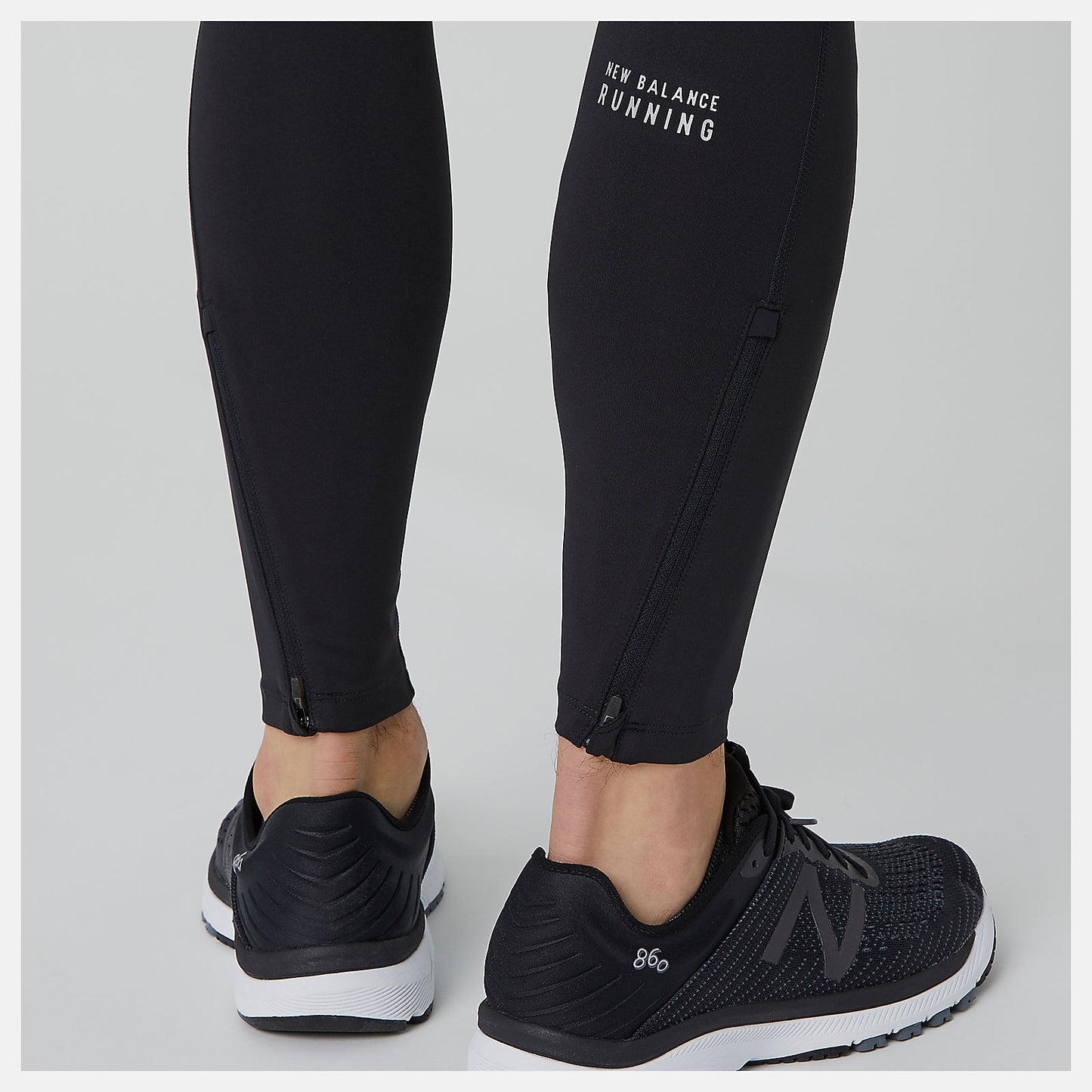 Black Impact Run Tight | New Balance Clothing