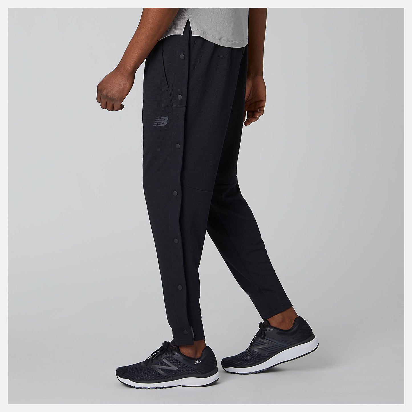 Black NB Basketball Finisher Tearaway Pant | New Balance Clothing