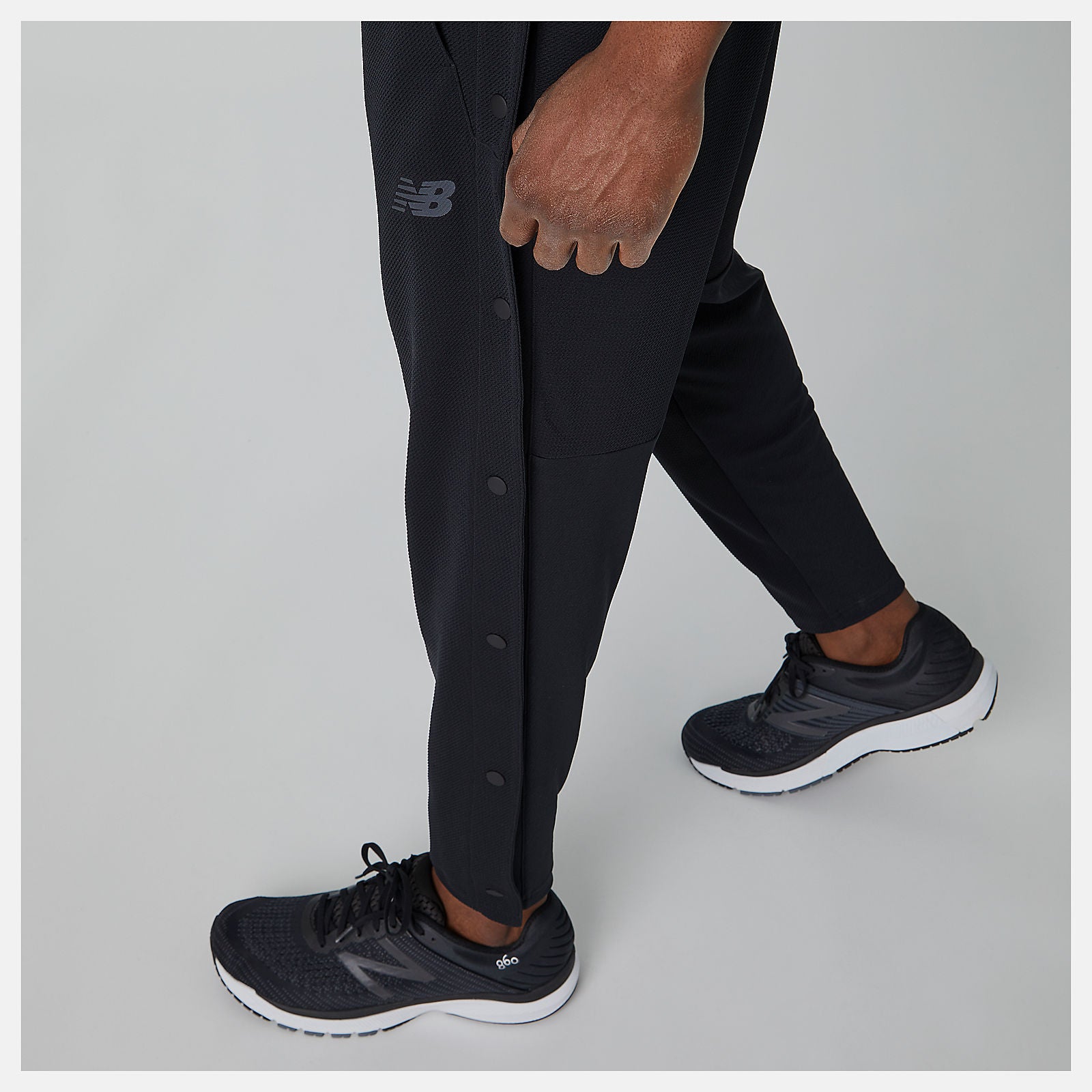 Black NB Basketball Finisher Tearaway Pant | New Balance Clothing