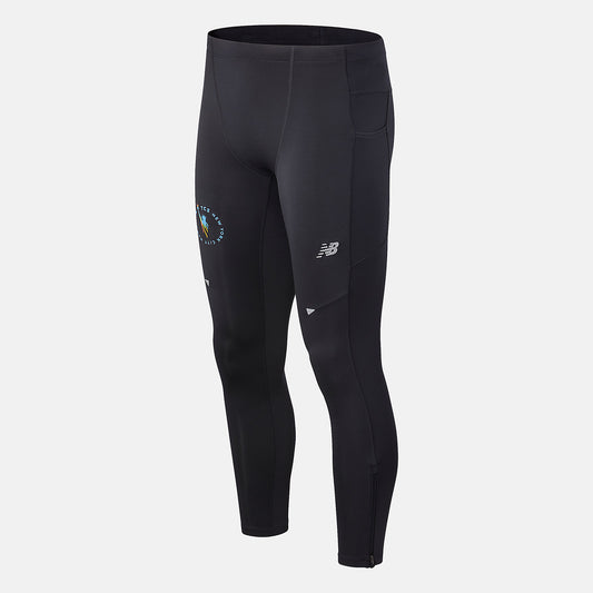 Black NYC Marathon Impact Run Tight | New Balance Clothing