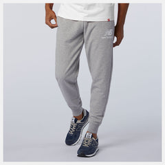 Athletic Grey Essentials Stacked Logo Sweatpant | New Balance Clothing