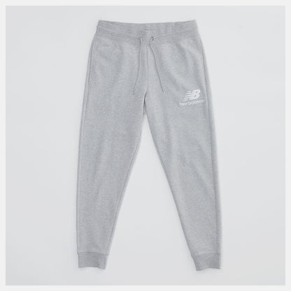 Athletic Grey Essentials Stacked Logo Sweatpant | New Balance Clothing