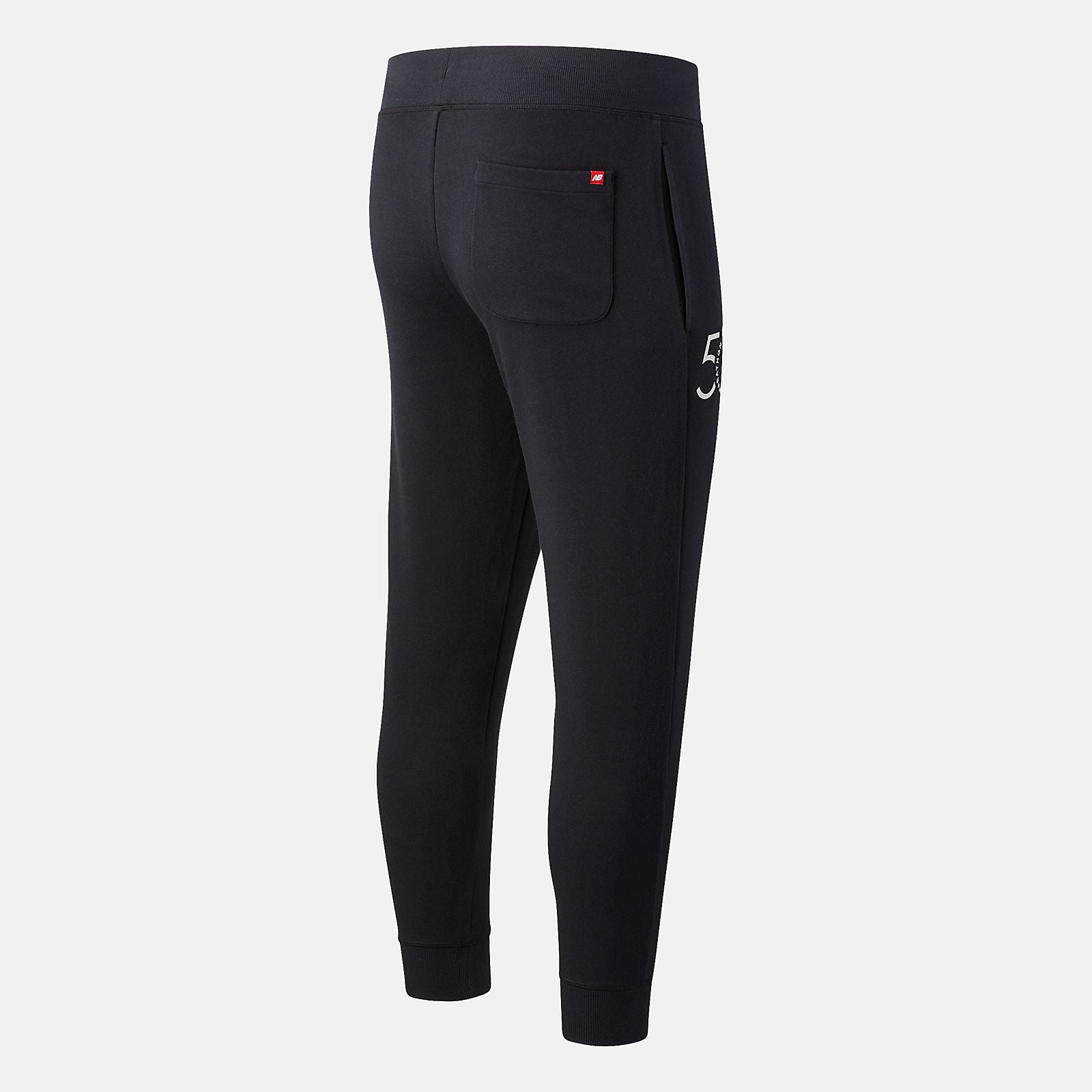 Black NYC Marathon Essentials Stacked Logo Sweatpant | New Balance Clothing