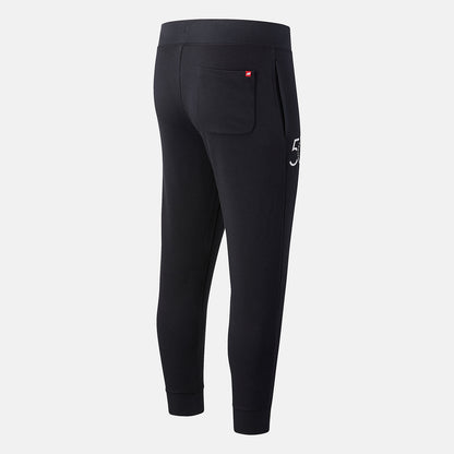 Black NYC Marathon Essentials Stacked Logo Sweatpant | New Balance Clothing