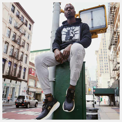 Athletic Grey NYC Marathon Essentials Stack Pack Sweatpant | New Balance Clothing