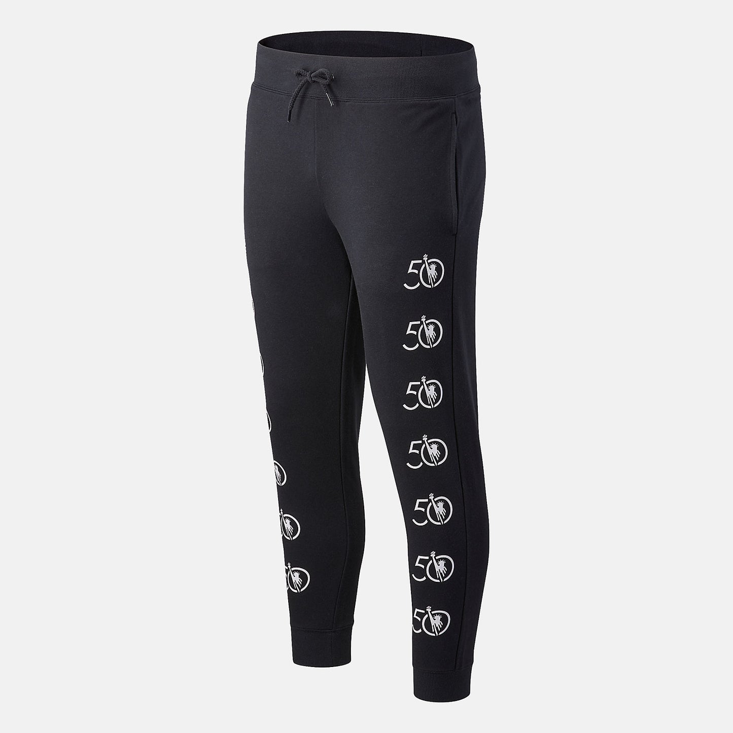 Black NYC Marathon Essentials Stack Pack Sweatpant | New Balance Clothing