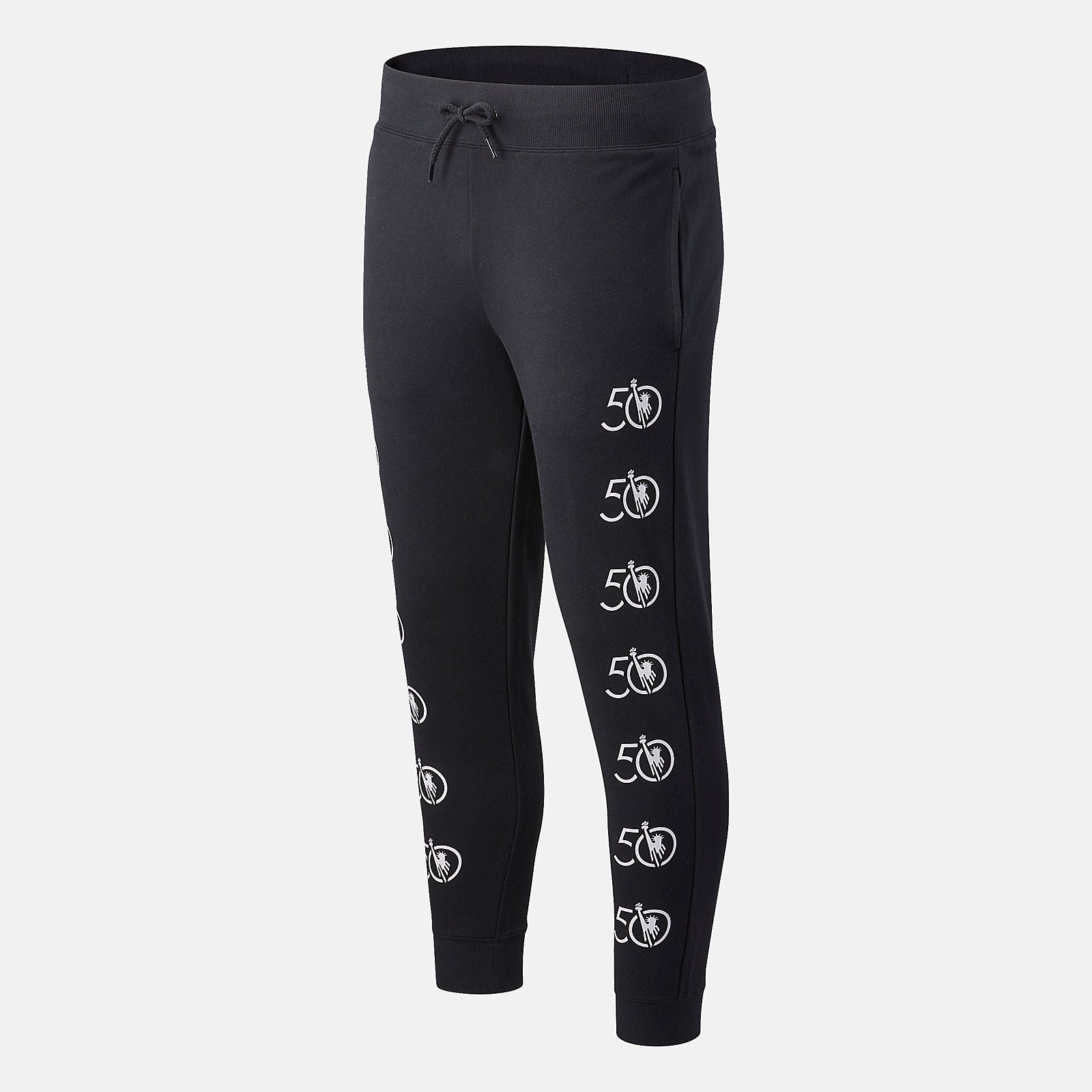 Black NYC Marathon Essentials Stack Pack Sweatpant | New Balance Clothing