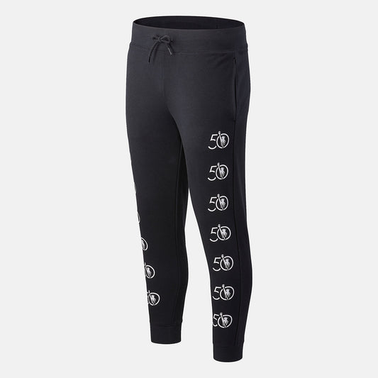 Black NYC Marathon Essentials Stack Pack Sweatpant | New Balance Clothing