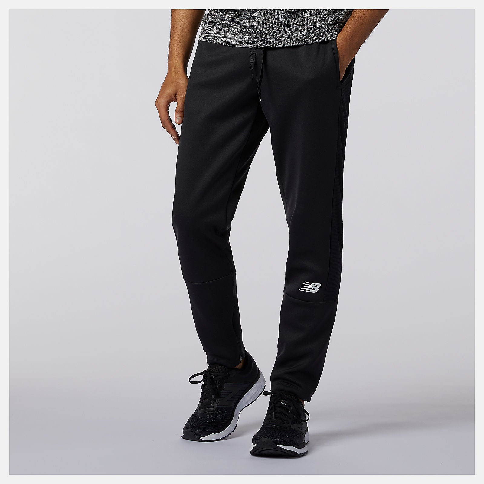Black Tenacity Knit Pant | New Balance Clothing