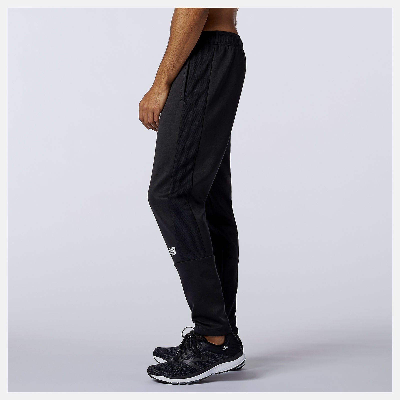 Black Tenacity Knit Pant | New Balance Clothing