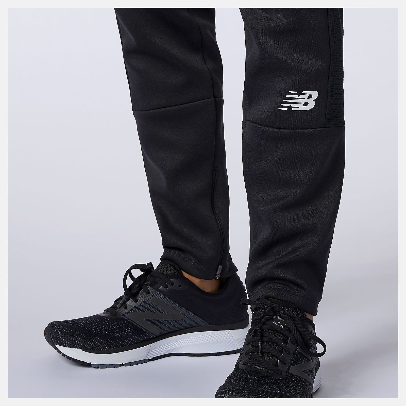 Black Tenacity Knit Pant | New Balance Clothing