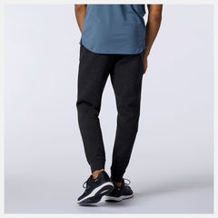 Black Heather Fortitech Fleece Pant | New Balance Clothing