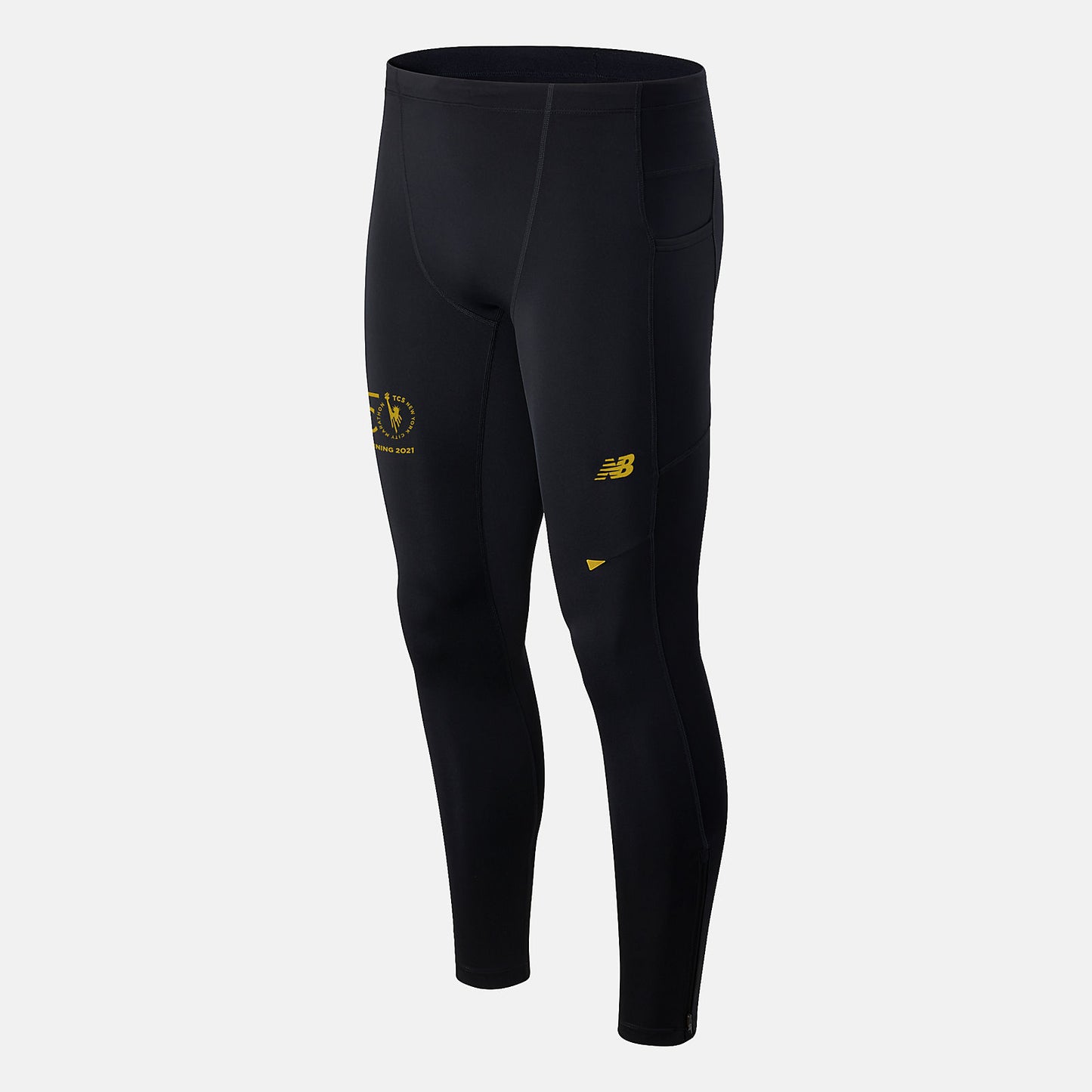 Black NYC Marathon Training Impact Run Tight | New Balance Clothing