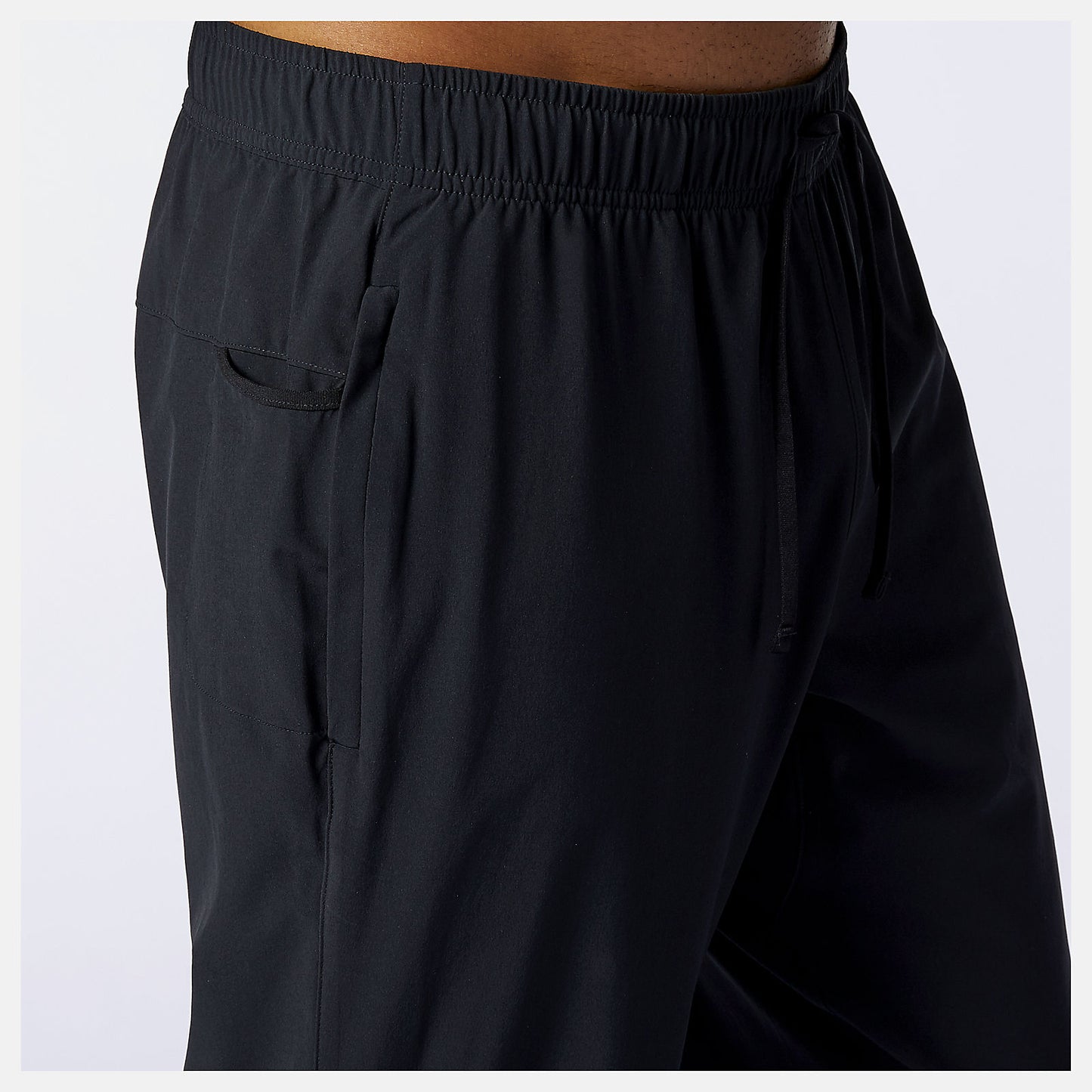 Black Impact Run Woven Pant | New Balance Clothing