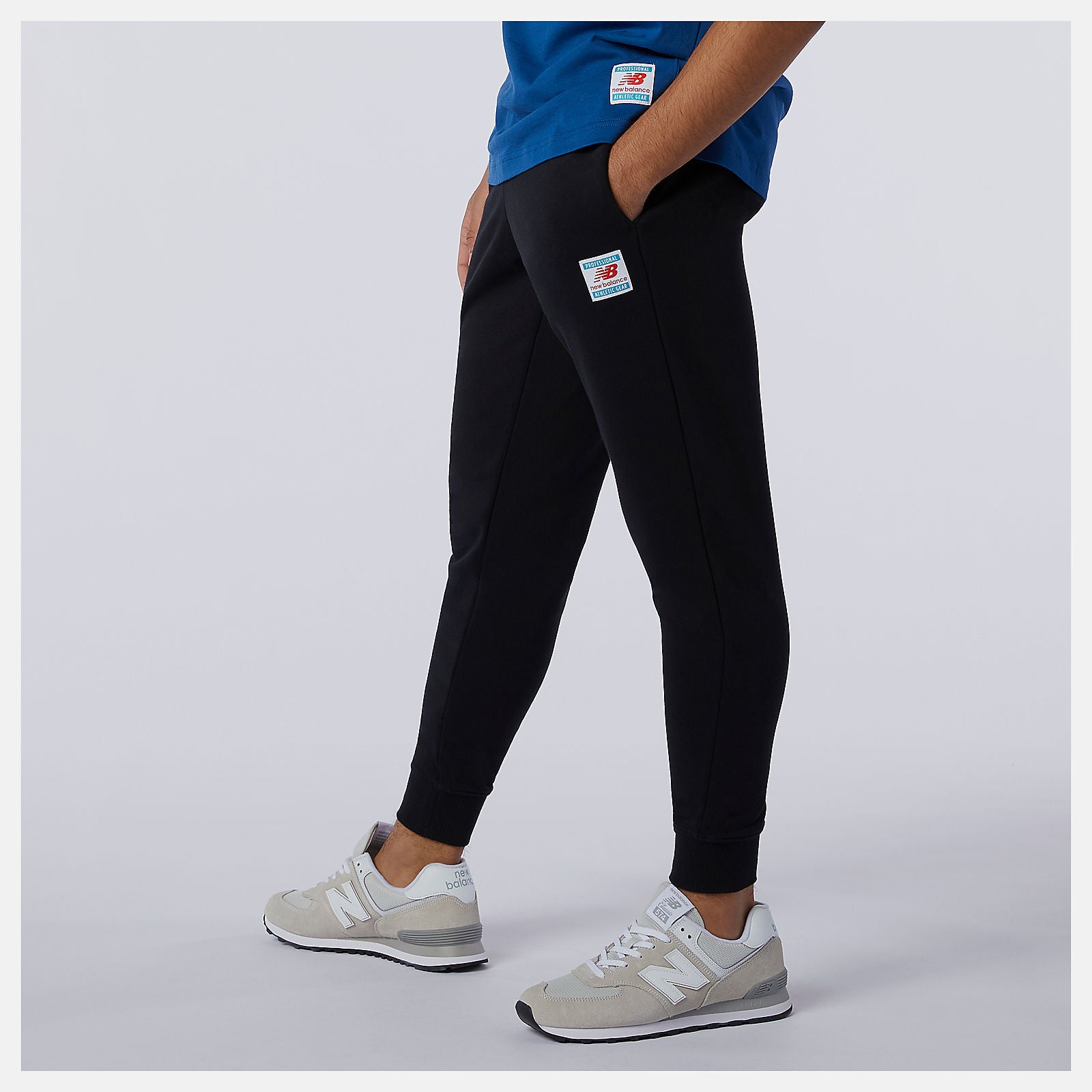 Black NB Essential Sweatpant | New Balance Clothing