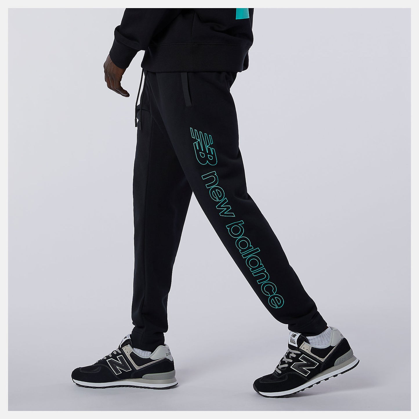 Black NB Sport Style Optiks Pant | New Balance Clothing