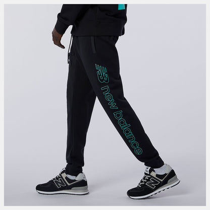 Black NB Sport Style Optiks Pant | New Balance Clothing