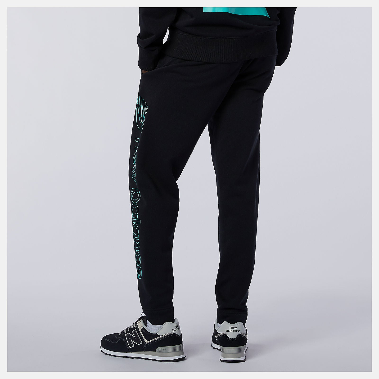 Black NB Sport Style Optiks Pant | New Balance Clothing