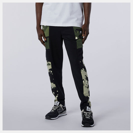Black/Magnet NB Essential Camo Sweatpant | New Balance Clothing