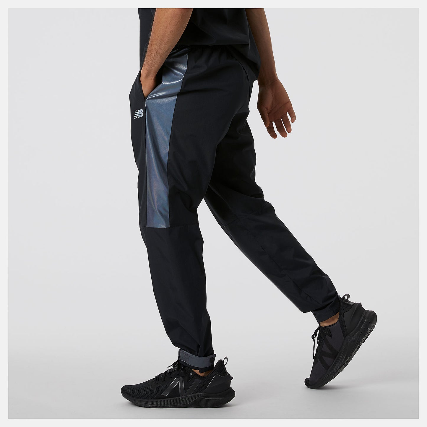 Black Syd Warm Up Pant | New Balance Clothing
