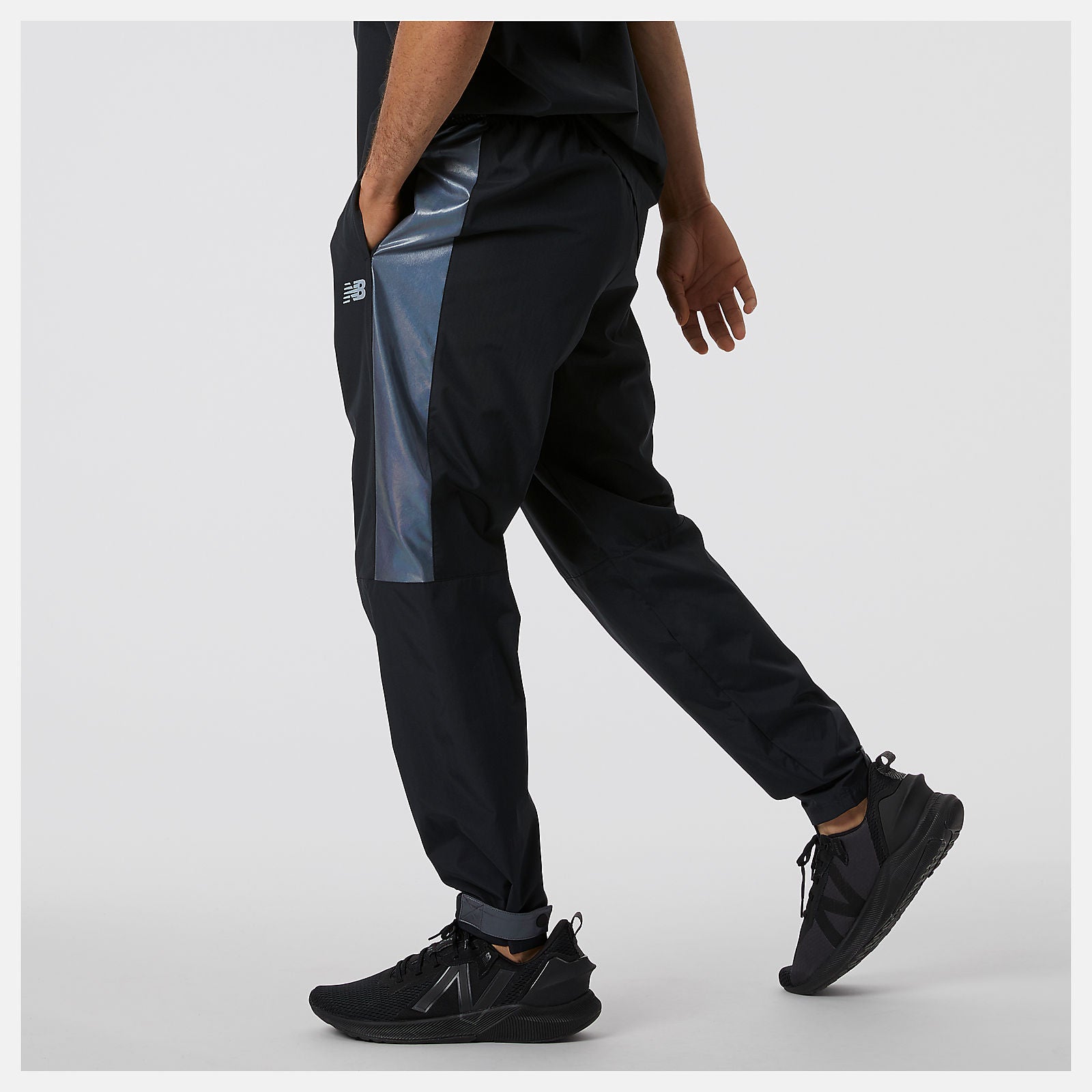Black Syd Warm Up Pant | New Balance Clothing