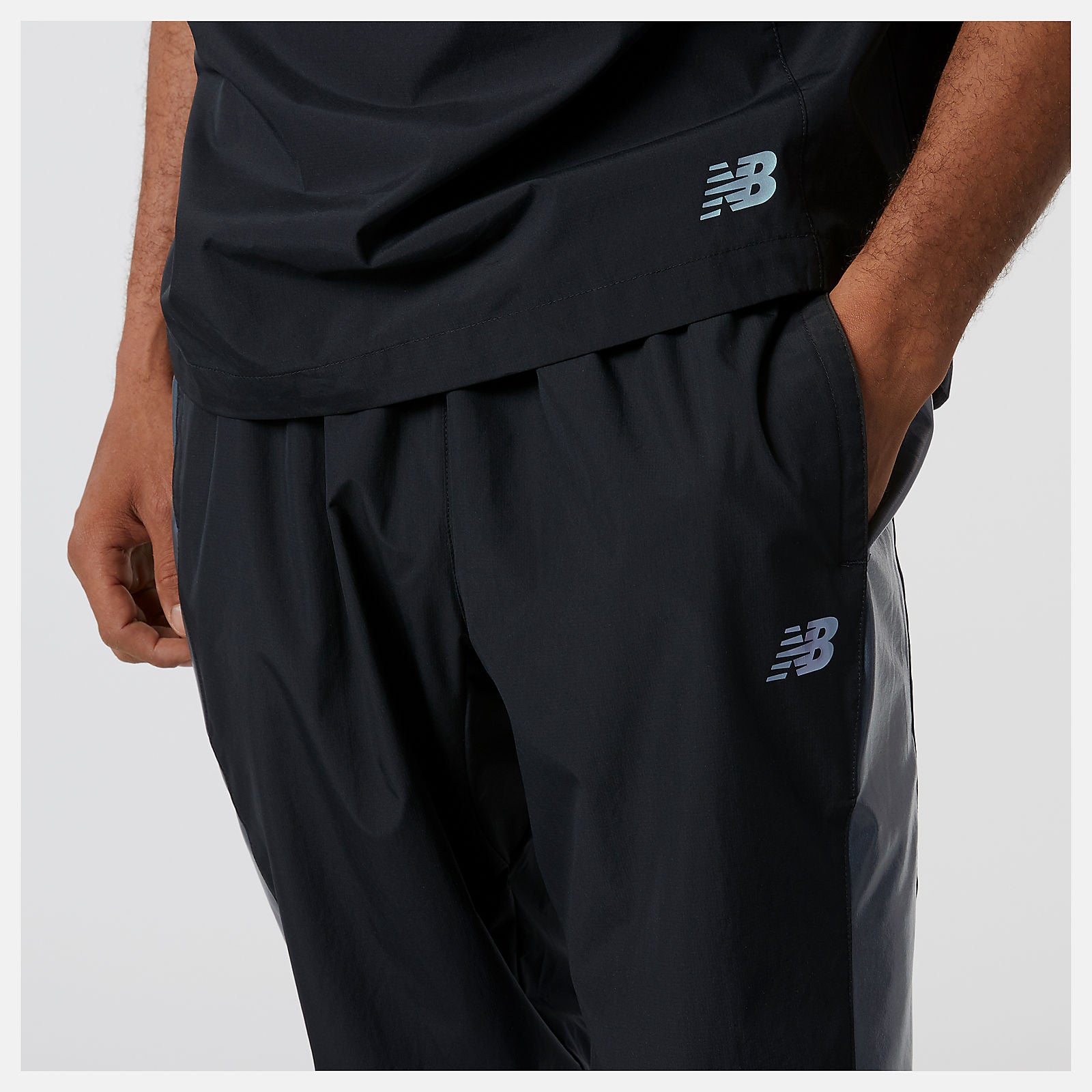 Black Syd Warm Up Pant | New Balance Clothing