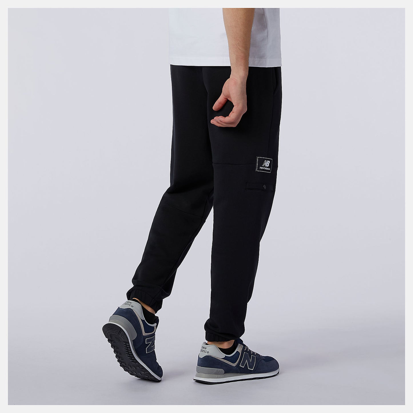 Black NB Athletics Higher Learning Fleece Pant | New Balance Clothing