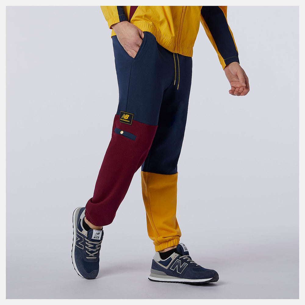 Natural Indigo NB Athletics Higher Learning Fleece Pant | New Balance Clothing