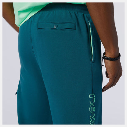 Mountain Teal NB Athletics Clash Sweatpant | New Balance Clothing