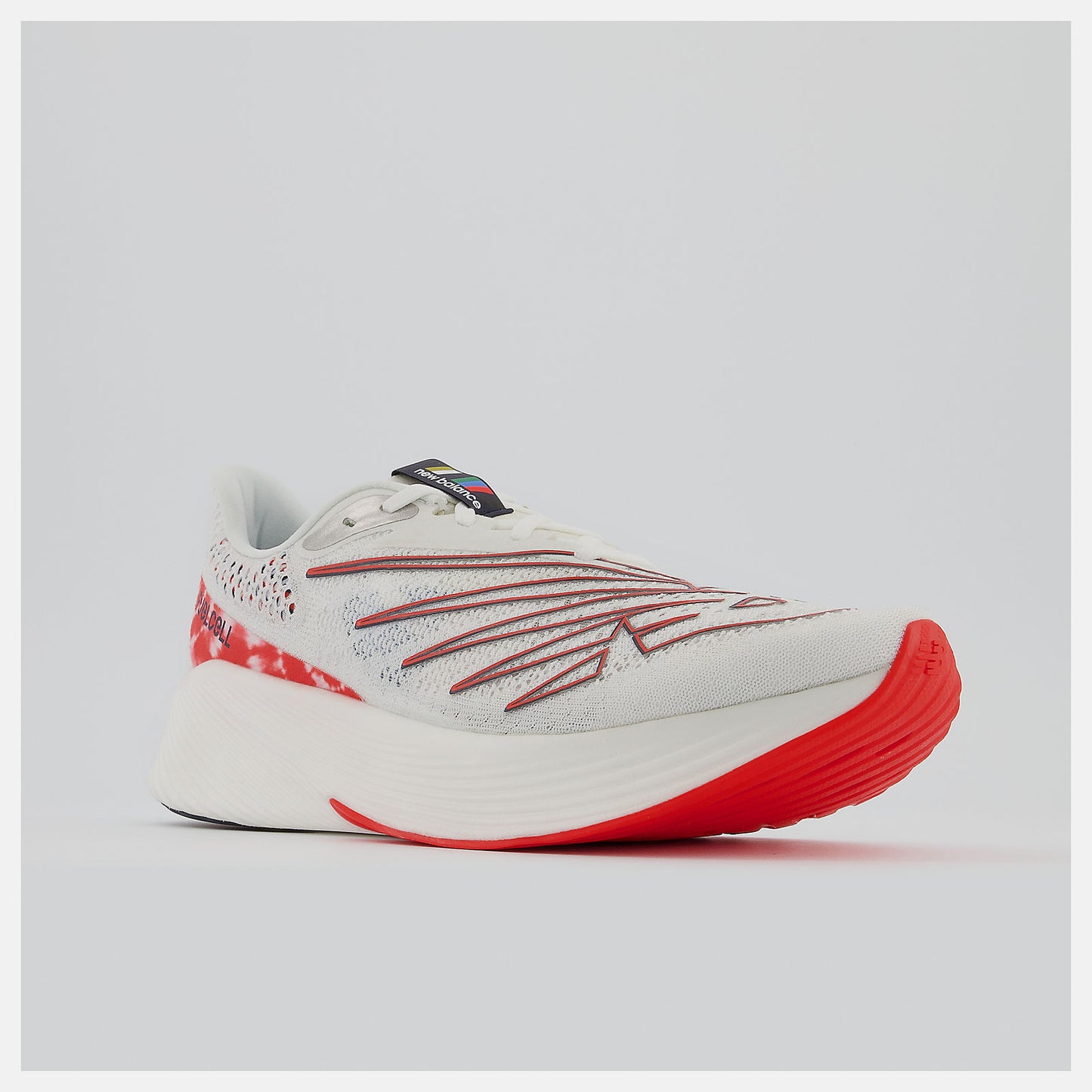 White/Neo Flame FuelCell RC Elite v2 | New Balance Shoes