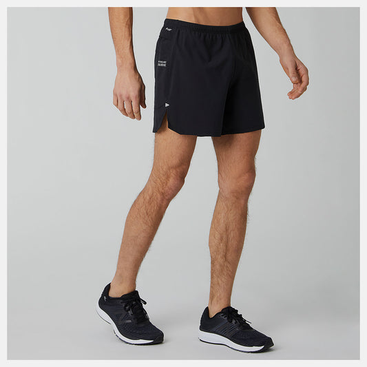 Black Impact Run 5 Inch Short | New Balance Clothing