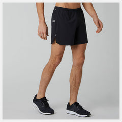 Black Impact Run 5 Inch Short | New Balance Clothing