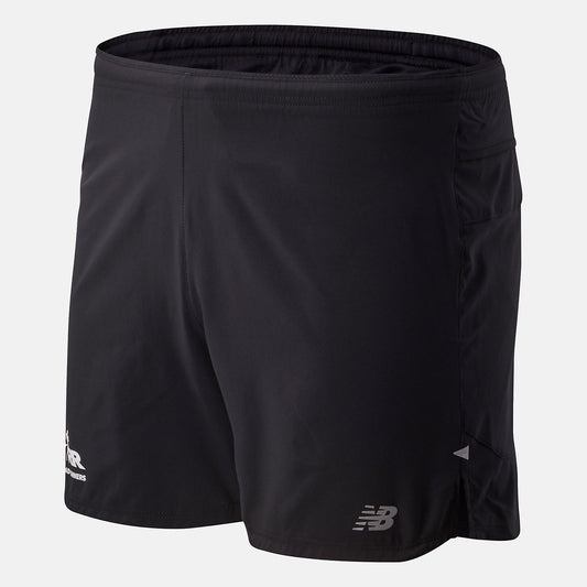 Black RFL Impact Run 5 Inch Short | New Balance Clothing