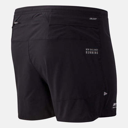 Black RFL Impact Run 5 Inch Short | New Balance Clothing