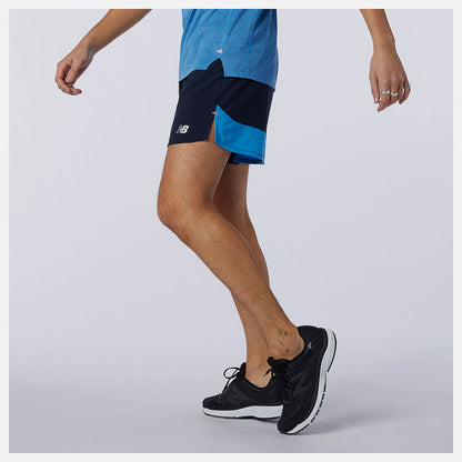 Helium Printed Impact Run 5 Inch Short | New Balance Clothing
