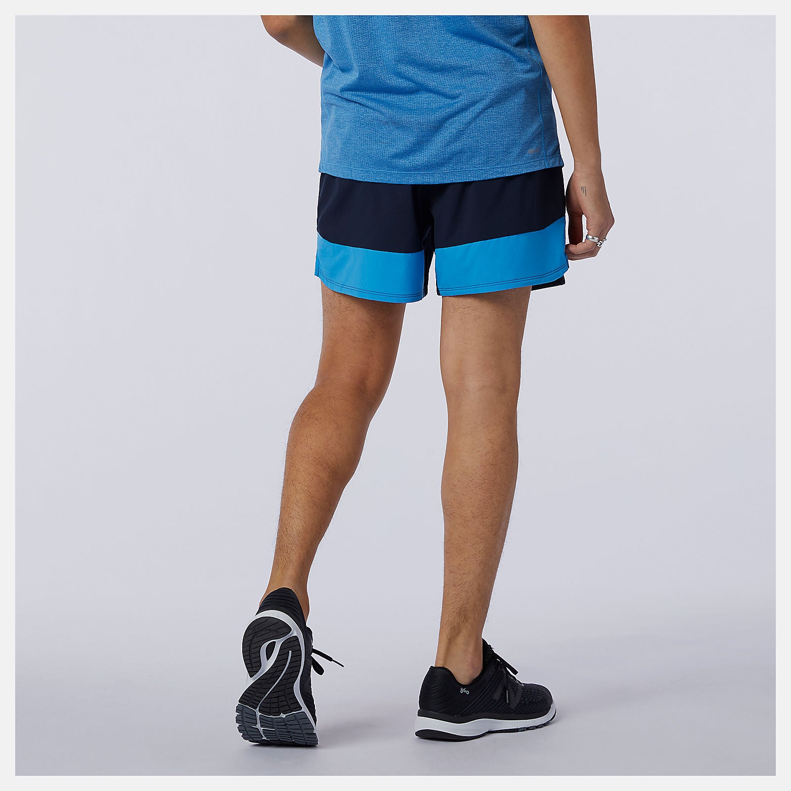 Helium Printed Impact Run 5 Inch Short | New Balance Clothing