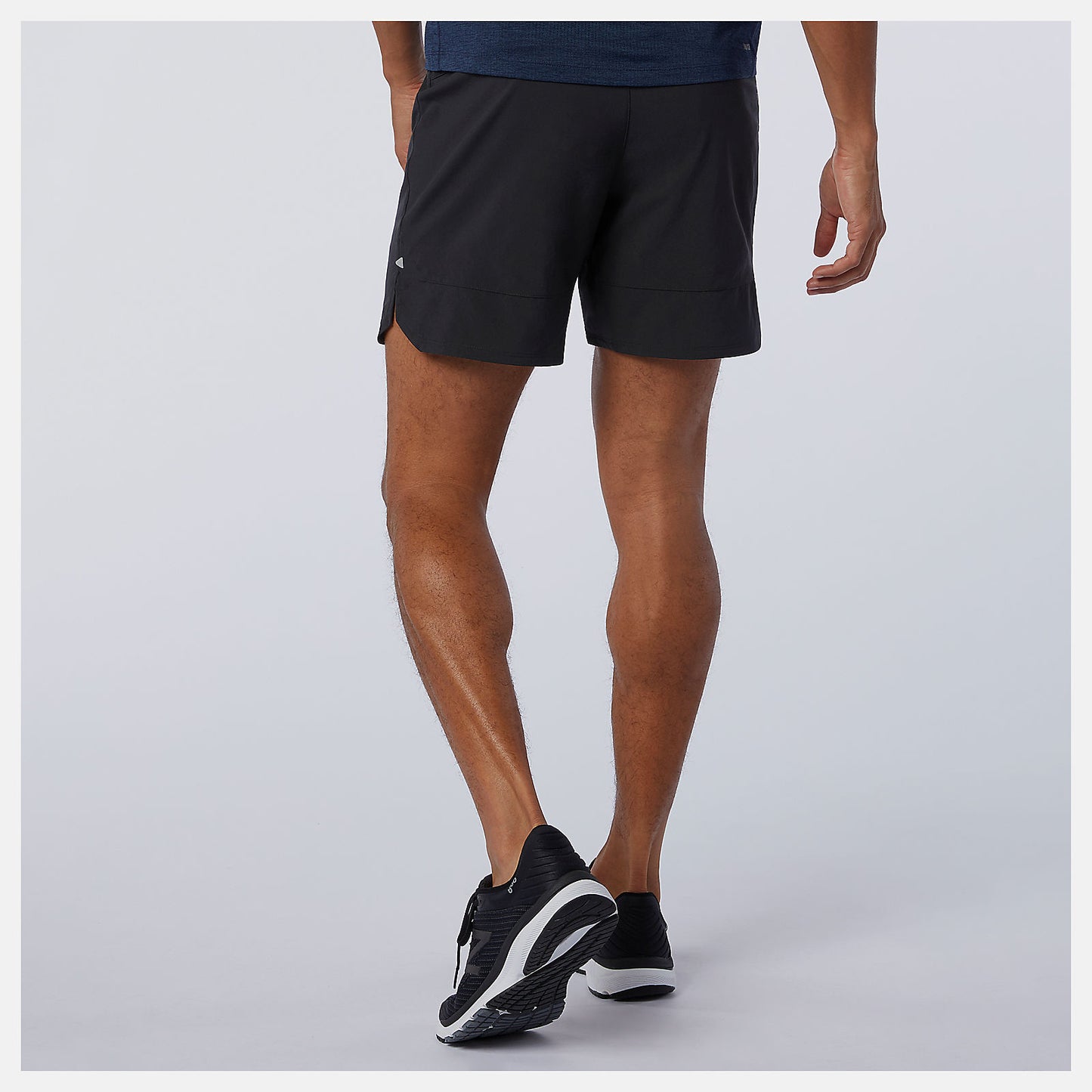 Black Impact Run 7 Inch Short | New Balance Clothing