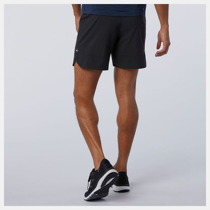 Black Impact Run 7 Inch Short | New Balance Clothing